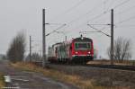 626 982-2 der Hochwaldbahn ...  Stefan aus Bennewitz 21.01.2012