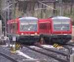 DB 628 483 + 628 484 in Mainz Hbf; 03.02.2010 ... DB 628 483 + 628 484 in Mainz Hbf; 03.02.2010 ...