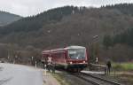 628 455 als RB 12841 (Gerolstein - Trier Hbf) am ...
