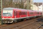 Die 928 511 f�hrt als RB38 in DT nach K�ln ...