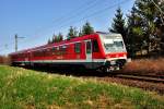 ein 628iger [628 642] mal wieder auf der Nordbahn unterwegs ...