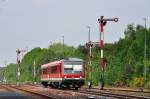 628 608 kommt in den Bf Munster am 28.05.2010  ...