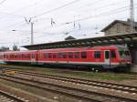 928 654-3 / 628 654-6 auf Bahnhof Angerm�nde am 9-7-2007. ...