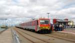 VT 71 der Taunusbahn (95 80 0628 071 1 D-HEB) ...