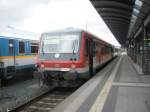 Hier 928 414 als RB 34275 von Hof Hbf. nach ...