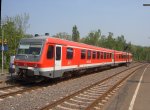 BR 628 ist gerade in Vienenburg eingefaren und wird nach ...