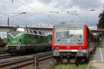 W�rend rechts der 628 ...  Niklas Eimers 10.08.2011