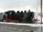 Verein Historisches Emmental - DB Dampflok 64 518 beim Wasser ...