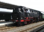Der Pendelzug aus Marktschorgast kehrt am 22.05.2010 mit 64 ...