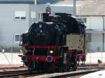 BR 64 VHE - Dampfzug Rund um den Napf mit der Lok 64 518 bei Rangierfahrt in Wolhousen am 26.06.2010