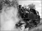 Die BR 064 415 in Volldampf bei rangierarbeiten in Bw ...