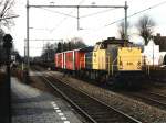 6401 mit G�terzug 53255 ...  Date Jan de Vries 10.12.2009