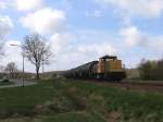 6412 mit G�terzug 62230 ...  Date Jan de Vries 20.04.2010