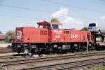 Diesellok 6497 mit autozug in Bhf Amersfoort.  ...