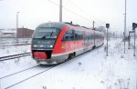 br-642-desiro-db Hier kommt die 642 168 aus Stendal und f�hrt in Rathenow ein. 30.01.2010