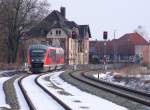 642-018 am 20.02.2010 in Schm�lln/Th�r. mit RE Glauchau(Sachs) - Gera ...