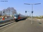 br-642-desiro-db 16.04.2010: Letzter Tag in Landau (Pfalz) Hbf mit den Fl�gelsignalen. Hier verl�sst 3x VT 642 als RE 28876 Landau (Pfalz) Hbf nach Neustadt (W) Hbf.