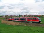 2xVT642 als RB35576 bei Kalchreuth, 1.5.010. (Gru� an den gr��enden ...