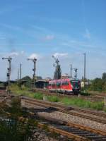 642 003 als RB Gera - Leipzig hier in Zeitz ...