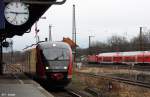 Einfahrt DB 642 233 ...  Frank Grohe 20.03.2012