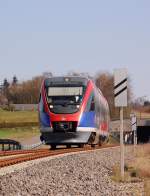 Kurz hinter dem Tunnel ...  Andreas Strobel 01.04.2012