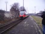 Talent Br 644 bei der abfahrt aus dem Bahnhof K�ln ...