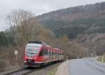 br-644-talent-dieselelektrisch-db 644 054 als RE 12080 (Trier Hbf - K�ln Messe/Deutz) am 3. April 2010 in Usch.