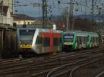 Ein Ungew�hnlicher Gast in Koblenz.
646 401-9 in Diensten der Vectus ...