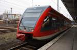Hier 646 022-4 als eine RB12 von Berlin Lichtenberg nach ...
