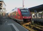 Hier 648 263 als RB nach Kreiensen, bei der Einfahrt ...