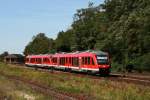 br-648-lint-41-db 648 304 und ein weiterer 648 als RB nach Neuhaus am 31.08.2009 in Hersbruck (r. P.).