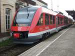 br-648-lint-41-db Der LINT 41 Triebwagen 648 349 stand am 28.November 2009 zur R�ckfahrt nach Kiel Hbf in Bad Kleinen.