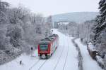 648 271 mit einer RB nach Kreiensen kurz vor Goslar. ...