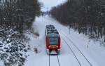br-648-lint-41-db 648 355 am 3.01.2010 als RB nach L�beck Hbf bei Gro�enbrode.