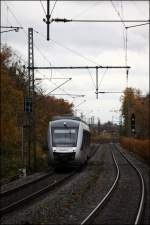 VT11003 erreicht Bochum-Riemke. (04.11.2010) ...  Florian B�ttcher 13.11.2010