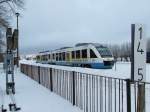 Der Bahnhof Plate an ...  Maik Nevermann 05.01.2011