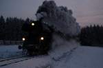 Am 19.12.09 ist 65 1049 ist nahe Sehma in Richtung ...