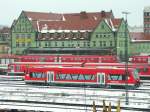 Seltener Gast im oberfr�nkischen Hof Hbf: 650108 der DB ...