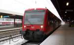 br-650-regioshuttle-db 650 017 und 650 013 als RB 22575 von Langenau (W�rtt) nach Laupheim Stadt, Ulm Hbf, 19.12.09