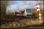 Nahe Kleinzschocher �berqueren VT ...  Christopher P�tz 14.01.2012