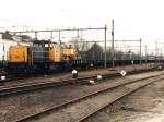6504 mit G�terzug zwischen Zutphen und Deventer in Zutphen am ...