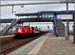 Die Diesellok 6508 durchf�hrt ...  De Rond Hans und Jeanny 24.03.2011