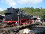Die 66 002 dreht ...  Patrick Sesseler 04.11.2010