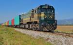 SZ 664-101 mit Containerzug ...  Franci Vuk 05.10.2011
