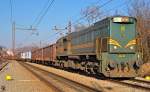 SZ 664-118 zieht G�terzug ...  Franci Vuk 05.02.2012