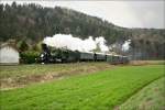 Dampflok 671 bei der R�ckfahrt von K�flach nach Graz.Anlass f�r ...