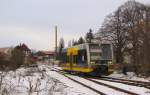 Burgenlandbahn 672 904 als ...  Frank Thomas 15.12.2010