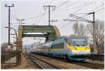 br-680--681--682-pendolino CD 682.002 (Pendolino) mit dem EC 72 in Wien auf der Donaukanalbr�cke bei Wien/Erdbergerl�nde; 20.2.2010.