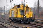 Das Oberleitungs- und Montagefahrzeug (OMF) BR 706 der DB Bahnbau ...