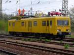 708-336 am 27.04.2010 bei Oberleitungsarbeiten in G��nitz  ...